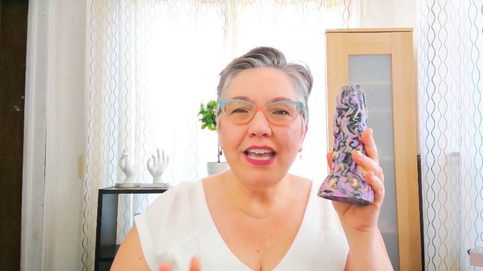 Dragon Spawn Ovipositor Fantasy  Dildo With Eggs