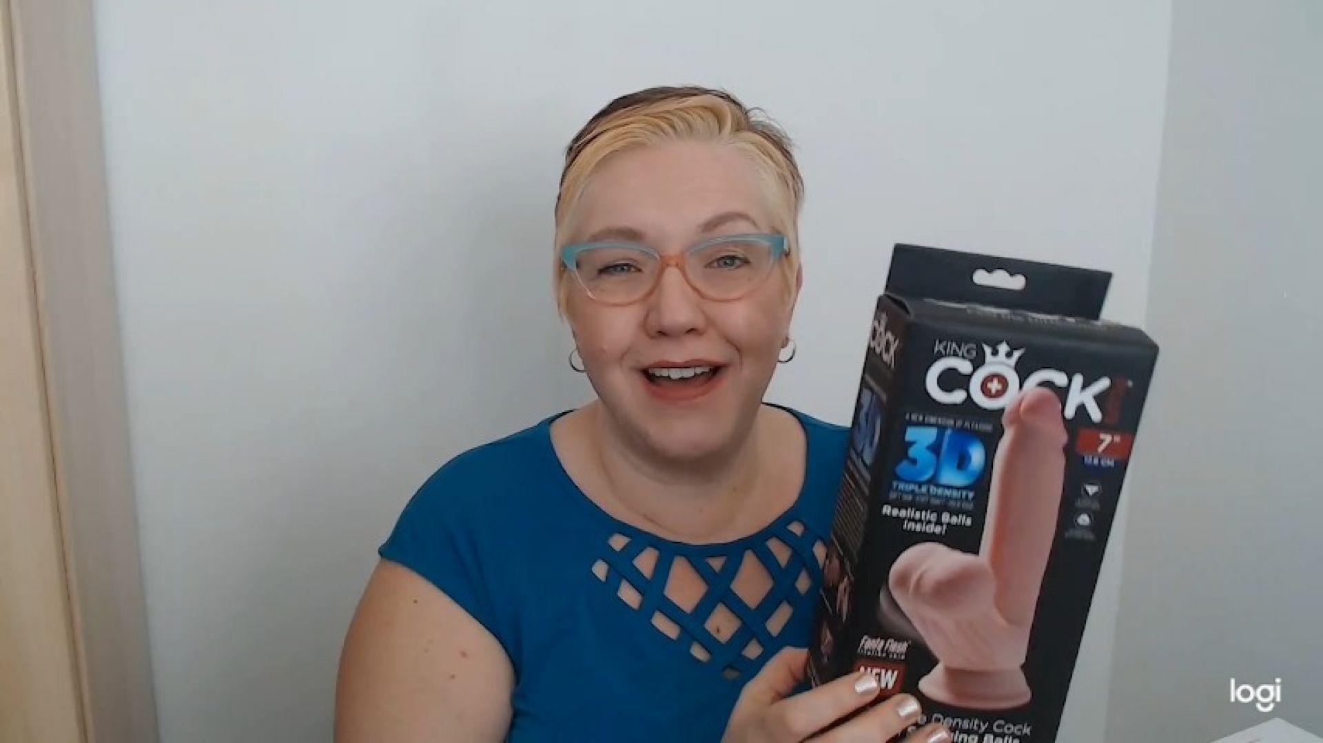 King Cock Realistic Dildo with Swinging Balls Video Review
