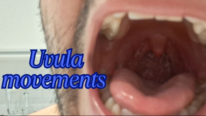 Uvula movements