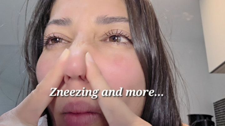 Sneezing Picking and Nose blowing