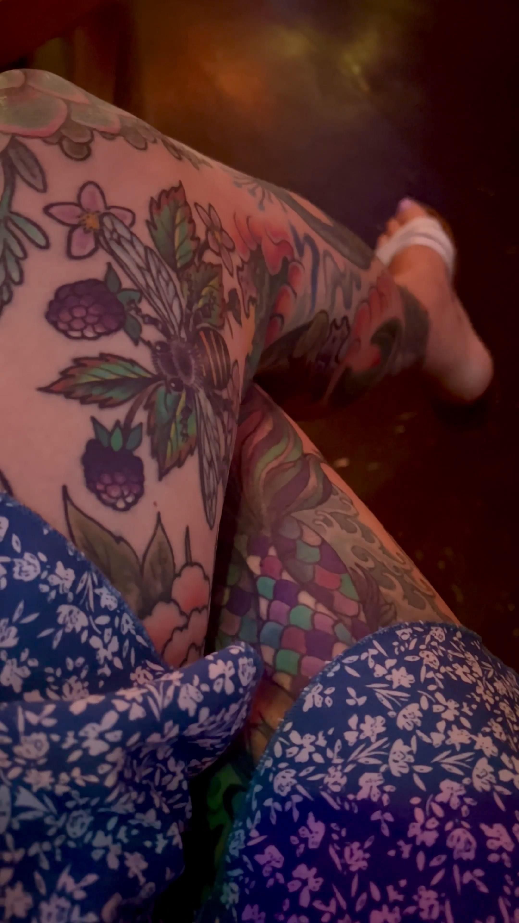 Foot slappin in my sandals