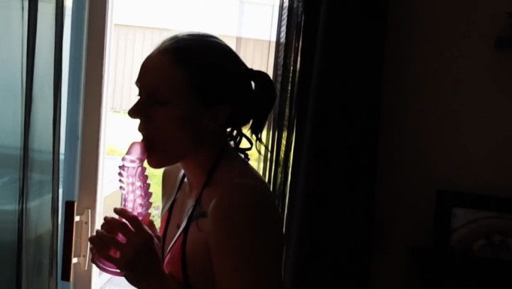 Fucking a Monster Dildo in my Hot Tub - Jennifer Zombie
