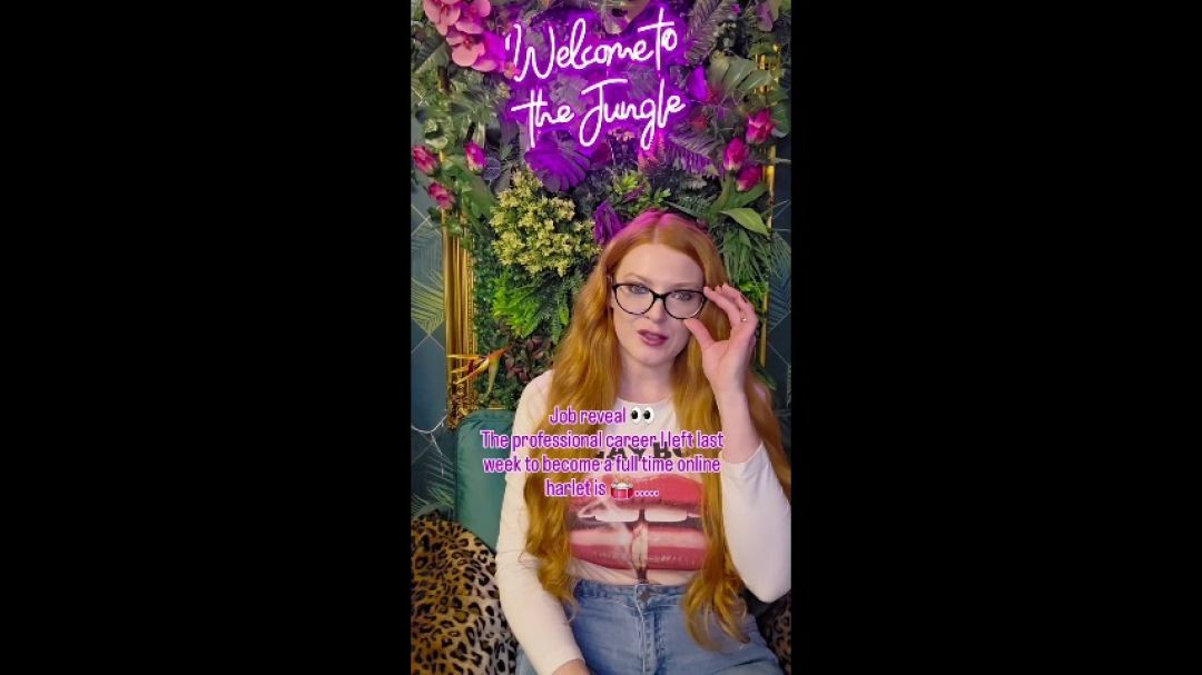 SFW vid- what was my job before camgirl/content creator