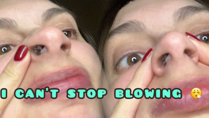 Nose Blowing &amp; Snot