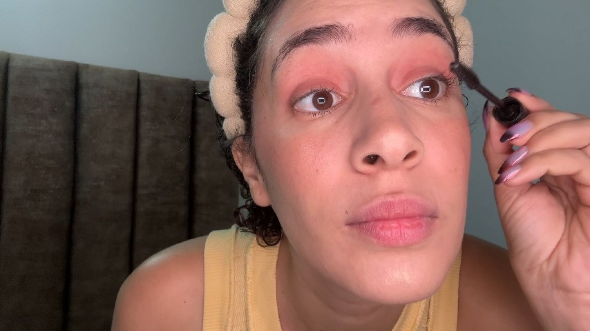 Simple makeup routine