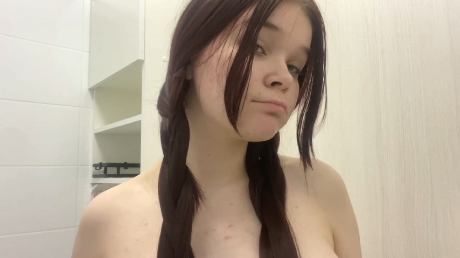 Braiding pigtails with you