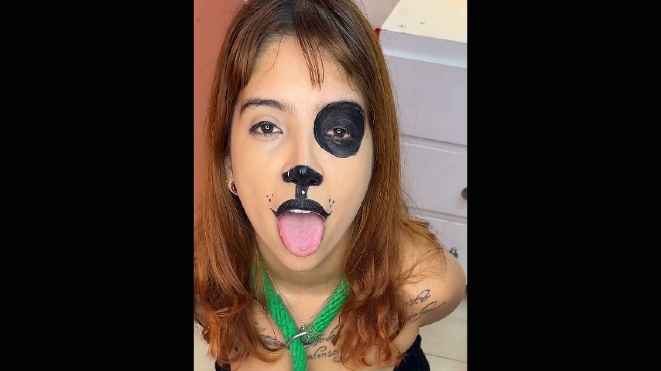 Panting and drooling