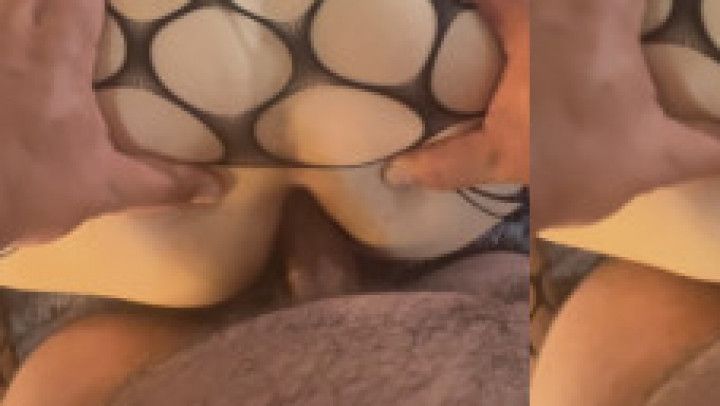 Bound anal stepmom creampie