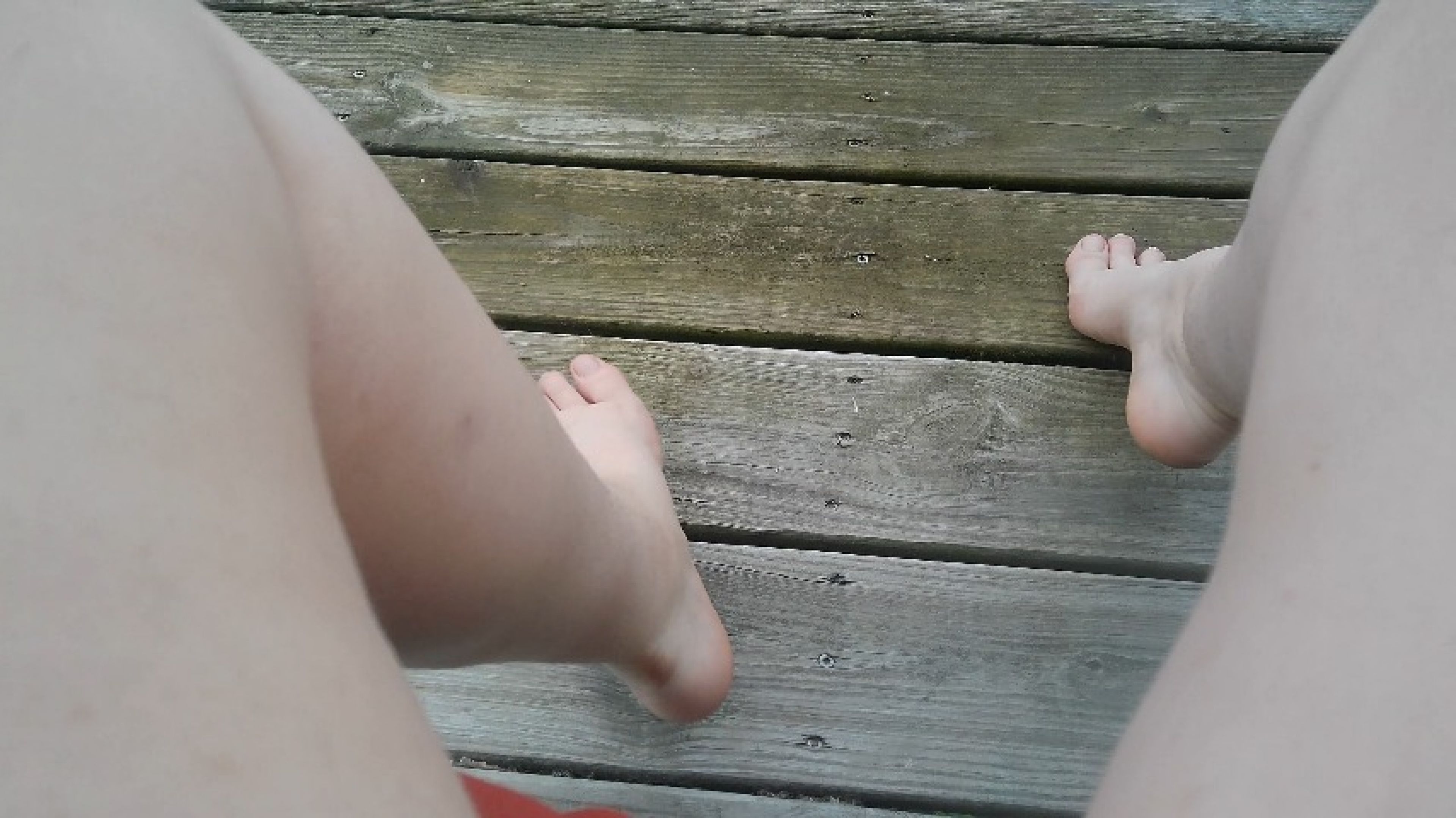 7-20-25 Bare feet on deck