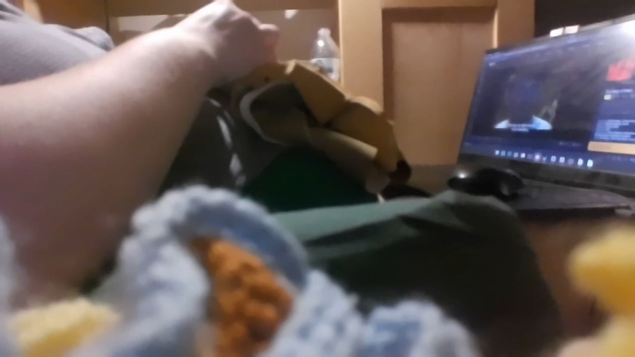 9-20-25 working on leather thing 2