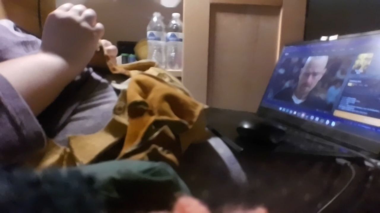 10-4-25 working on leather 1