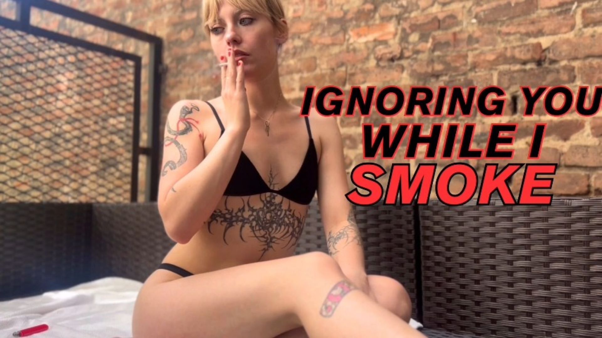 Bikini Smoking Ignore