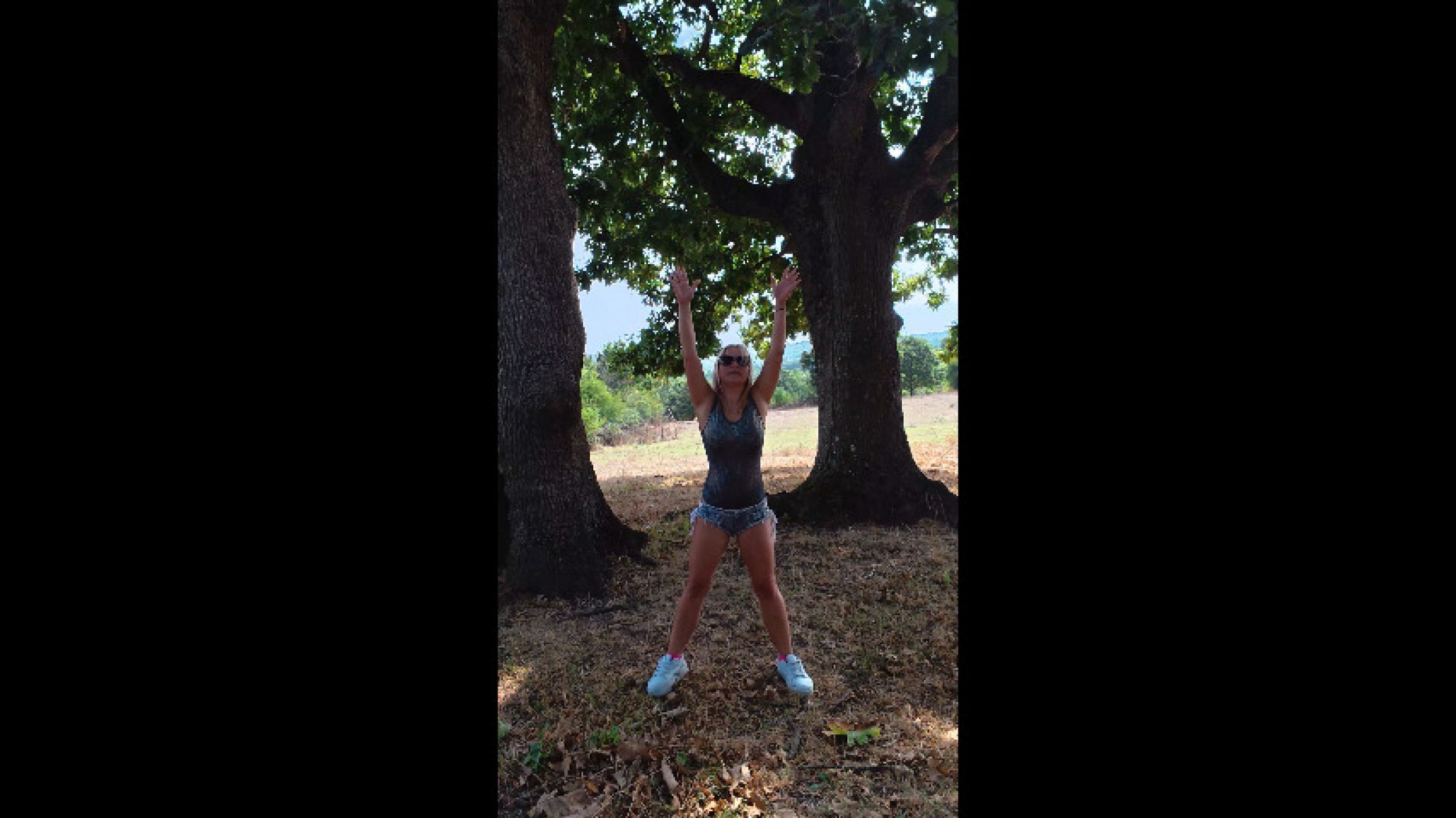 Outdoors aerobics