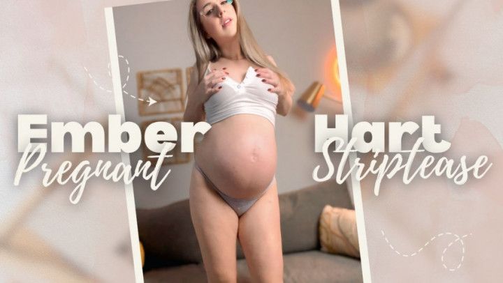 Pregnant Striptease
