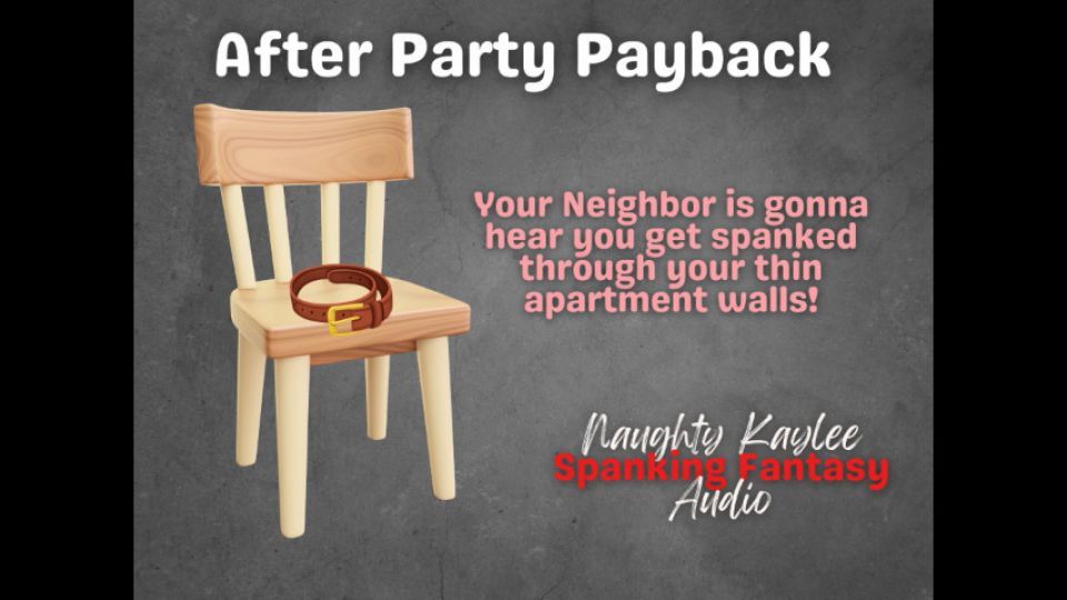 After Party Payback - A Naughty Kaylee Audio