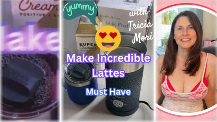 ASMR Make Lattes at Home