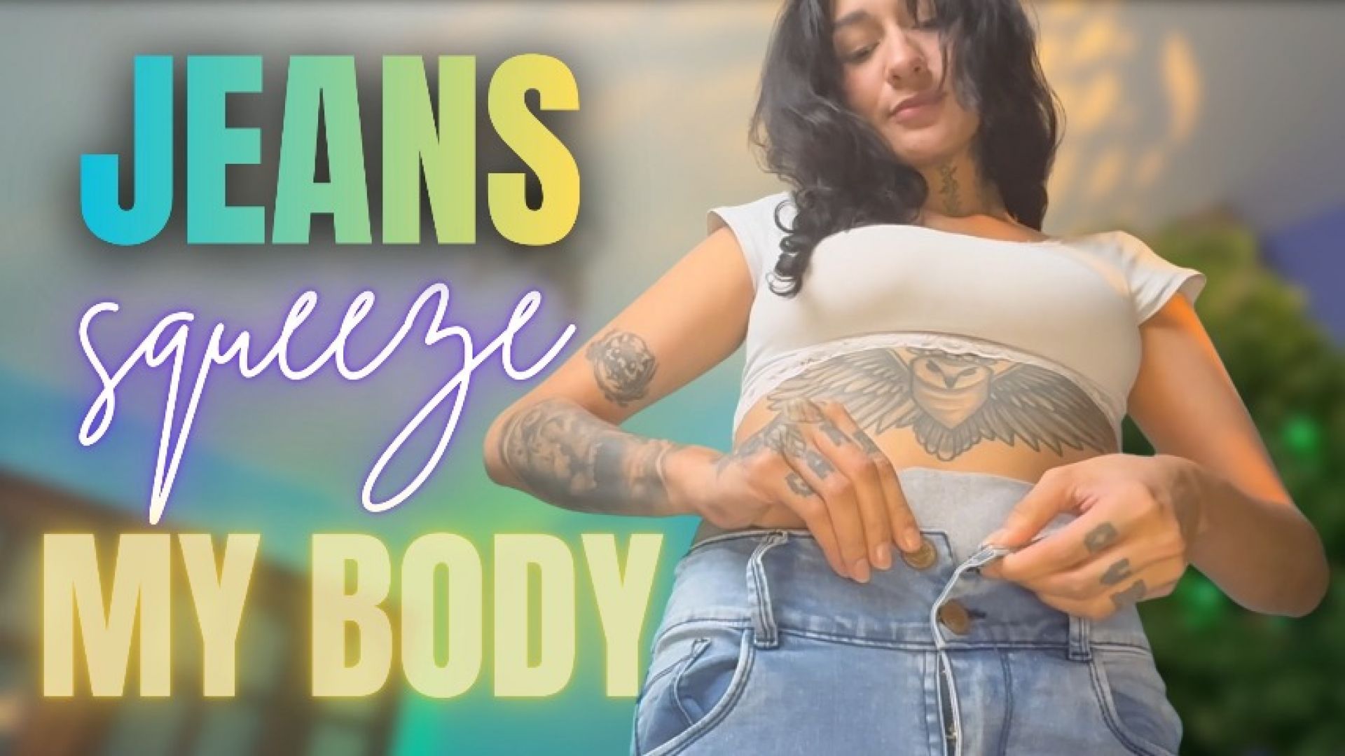 jeans squeeze my body