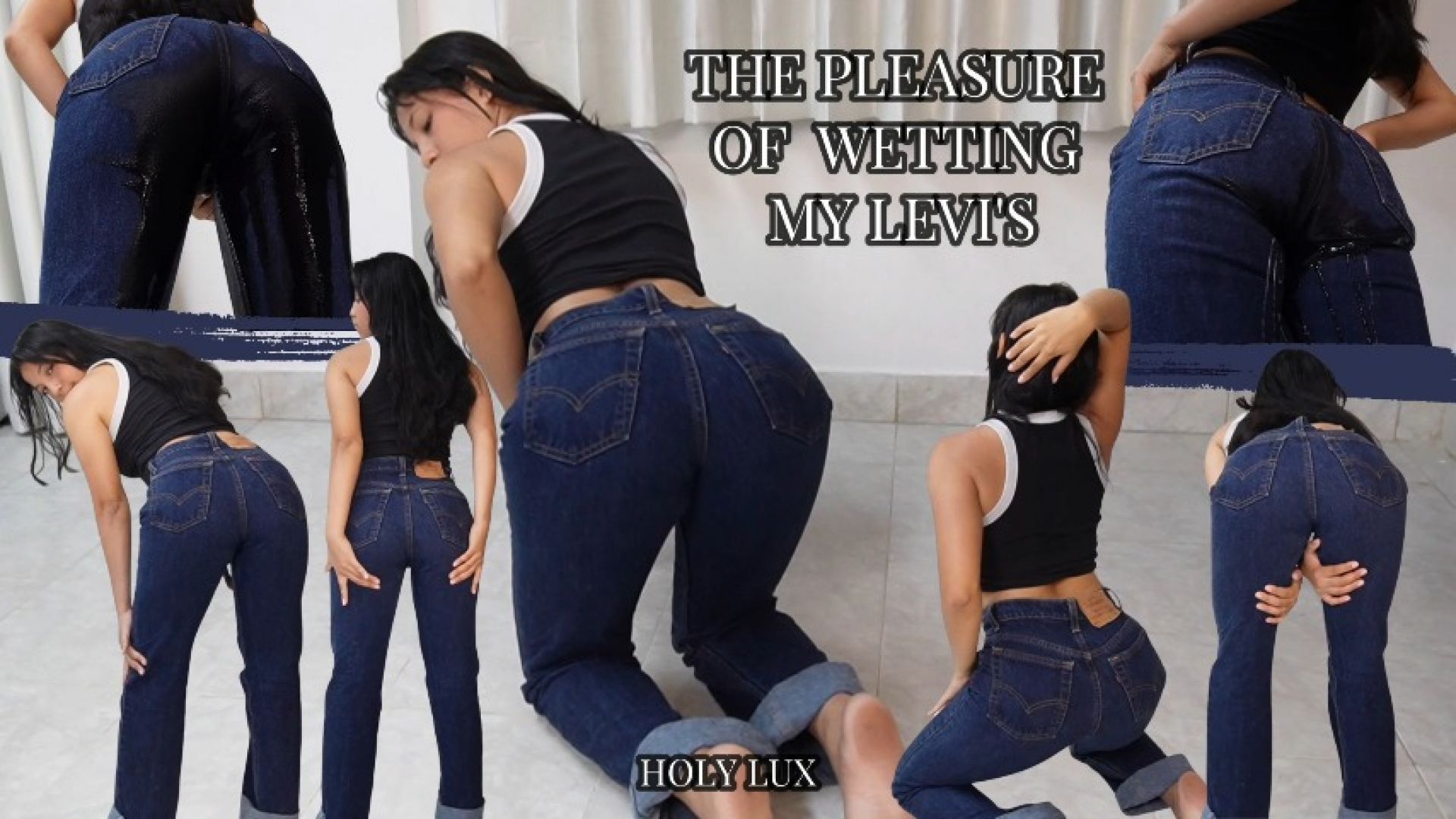 THE PLEASURE OF WETTING MY LEVIS