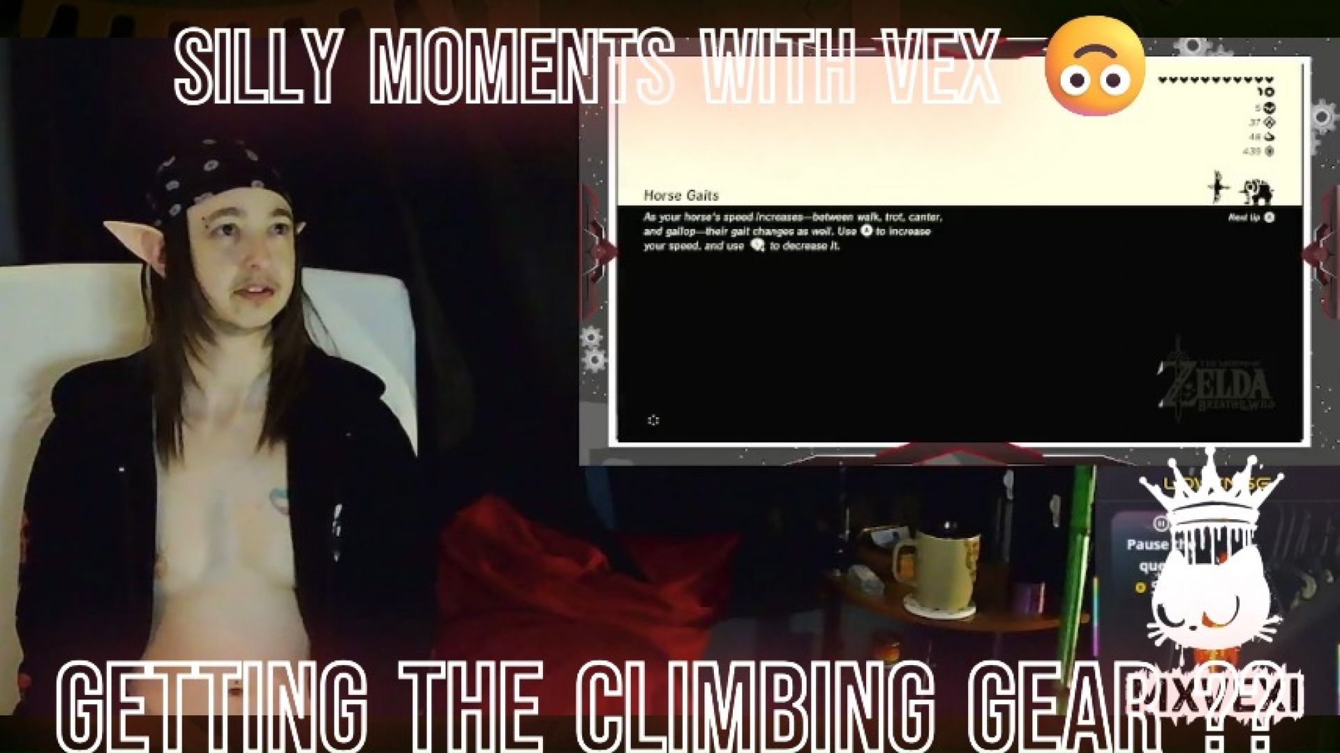 Goth Elf Vexi Plays Zelda: BOTW - Getting Climbing Gear