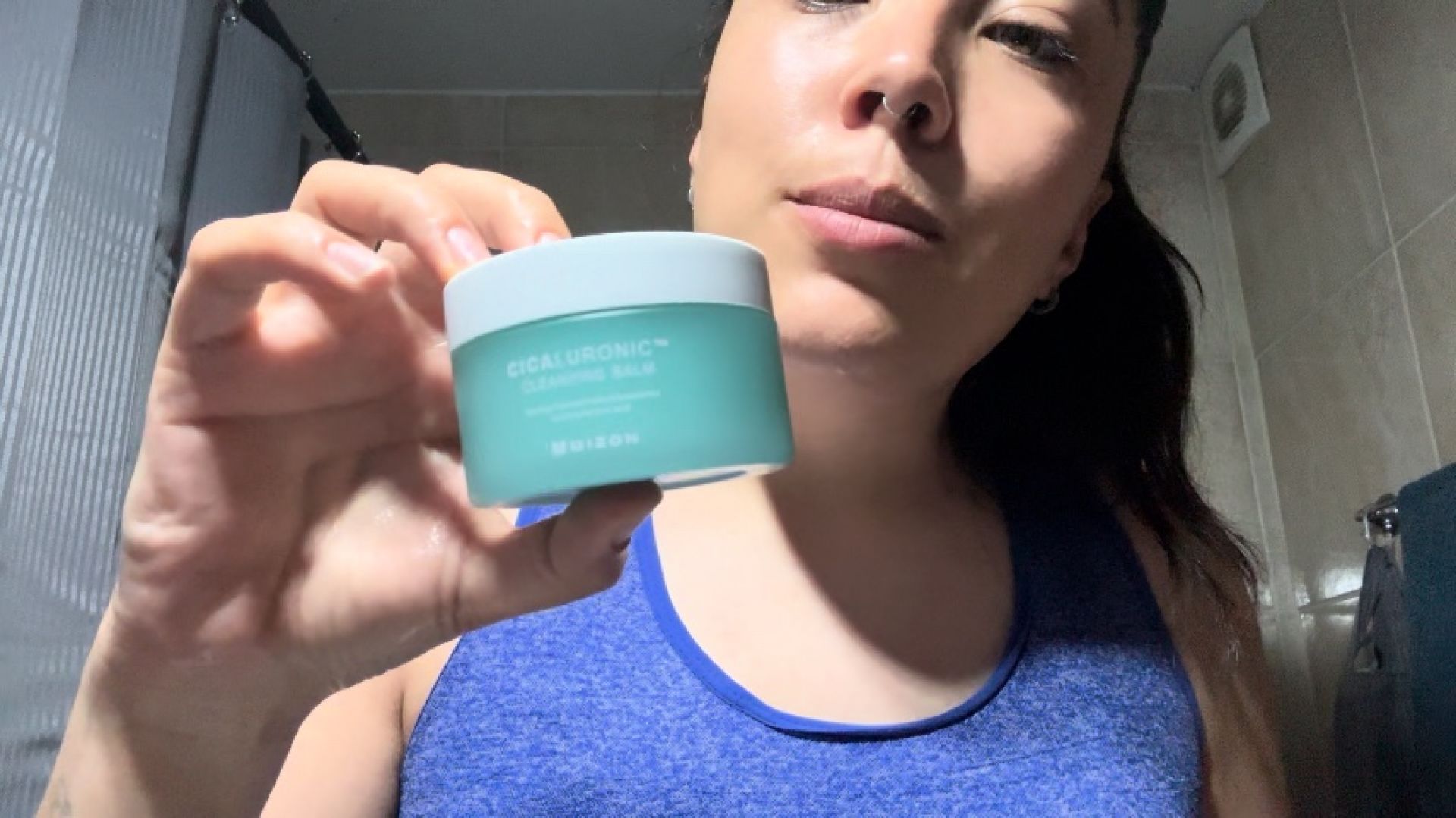 Morning skincare routine