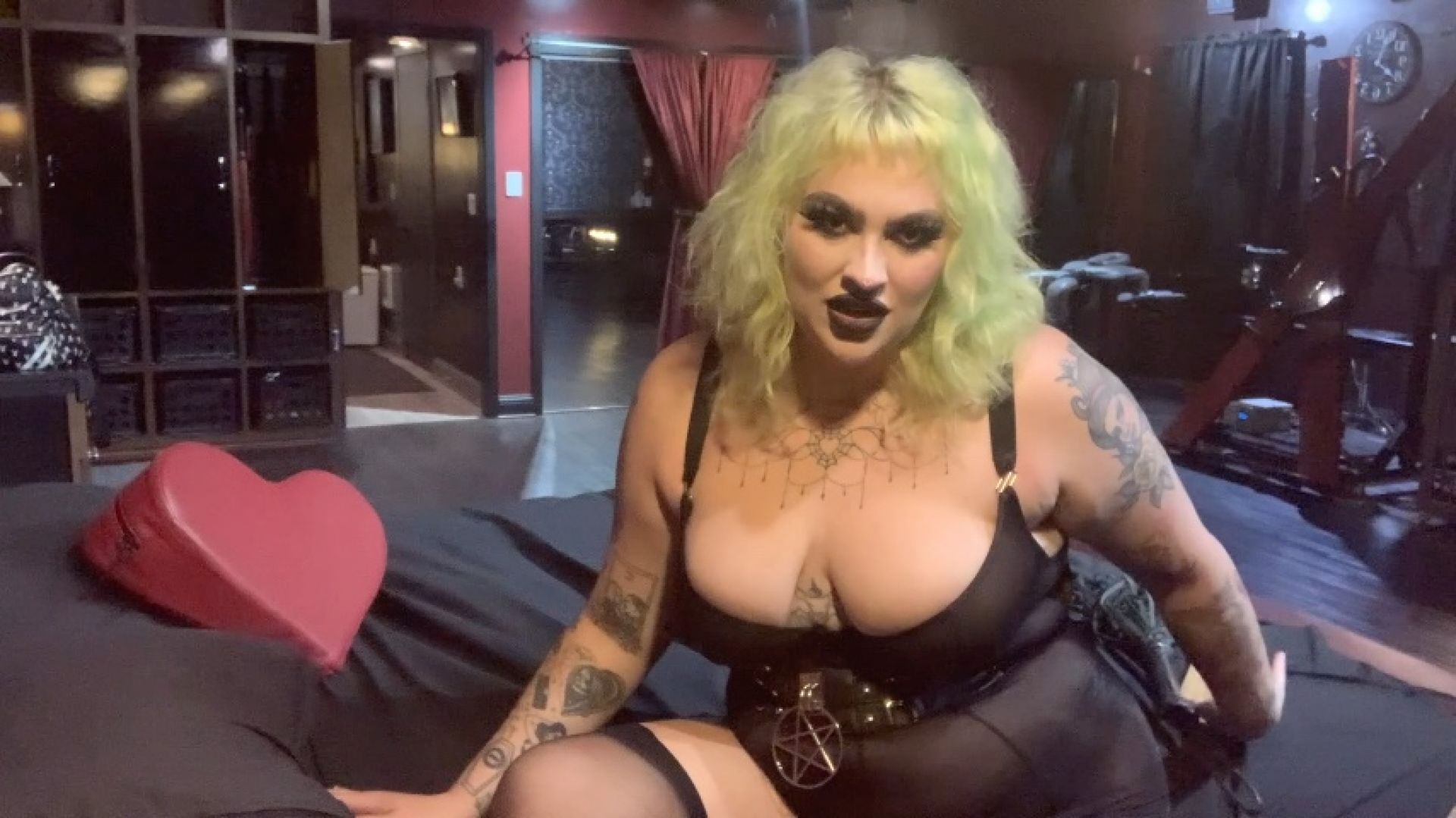 Sadistic mistress prepares you for impact play