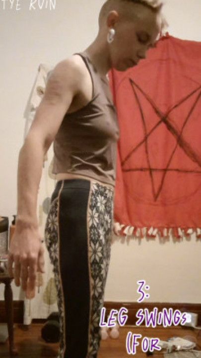 warming up for exercise SFW no talking