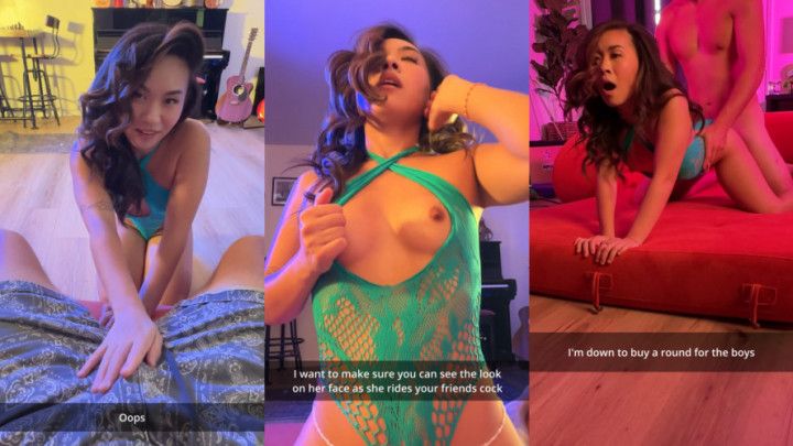 Turning my friends dancer girlfriend into a prostitute