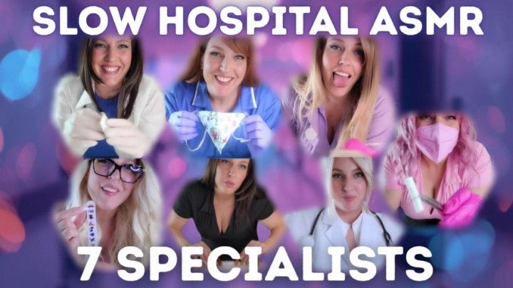 Best Medical Exam with 7 Doctors - ASMR