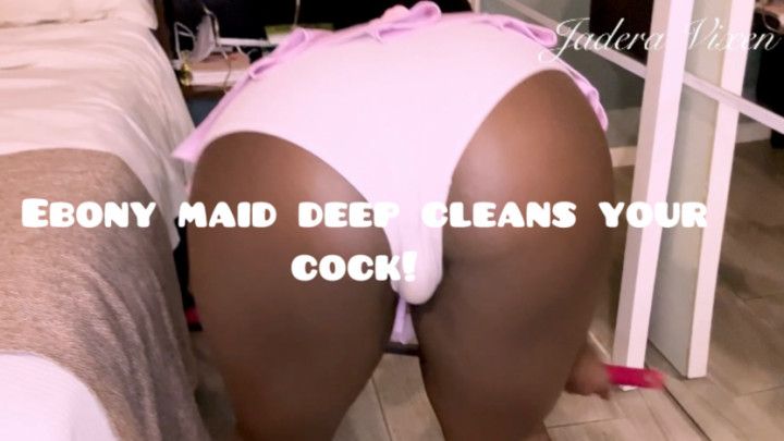 Cleaning Your Cock with My Ass