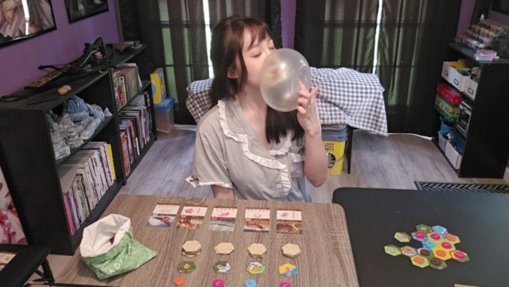 Blowing Bubbles and Playing Boardgames