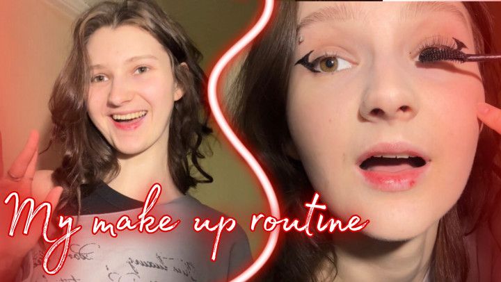 My make up routine
