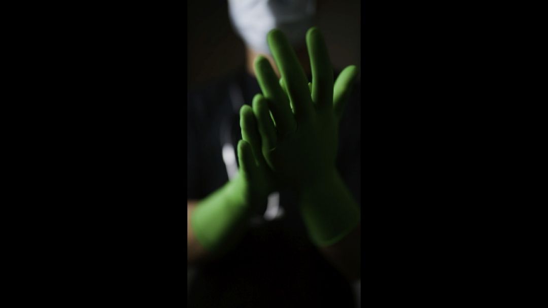 Ansell Gammex Green Surgical Gloves