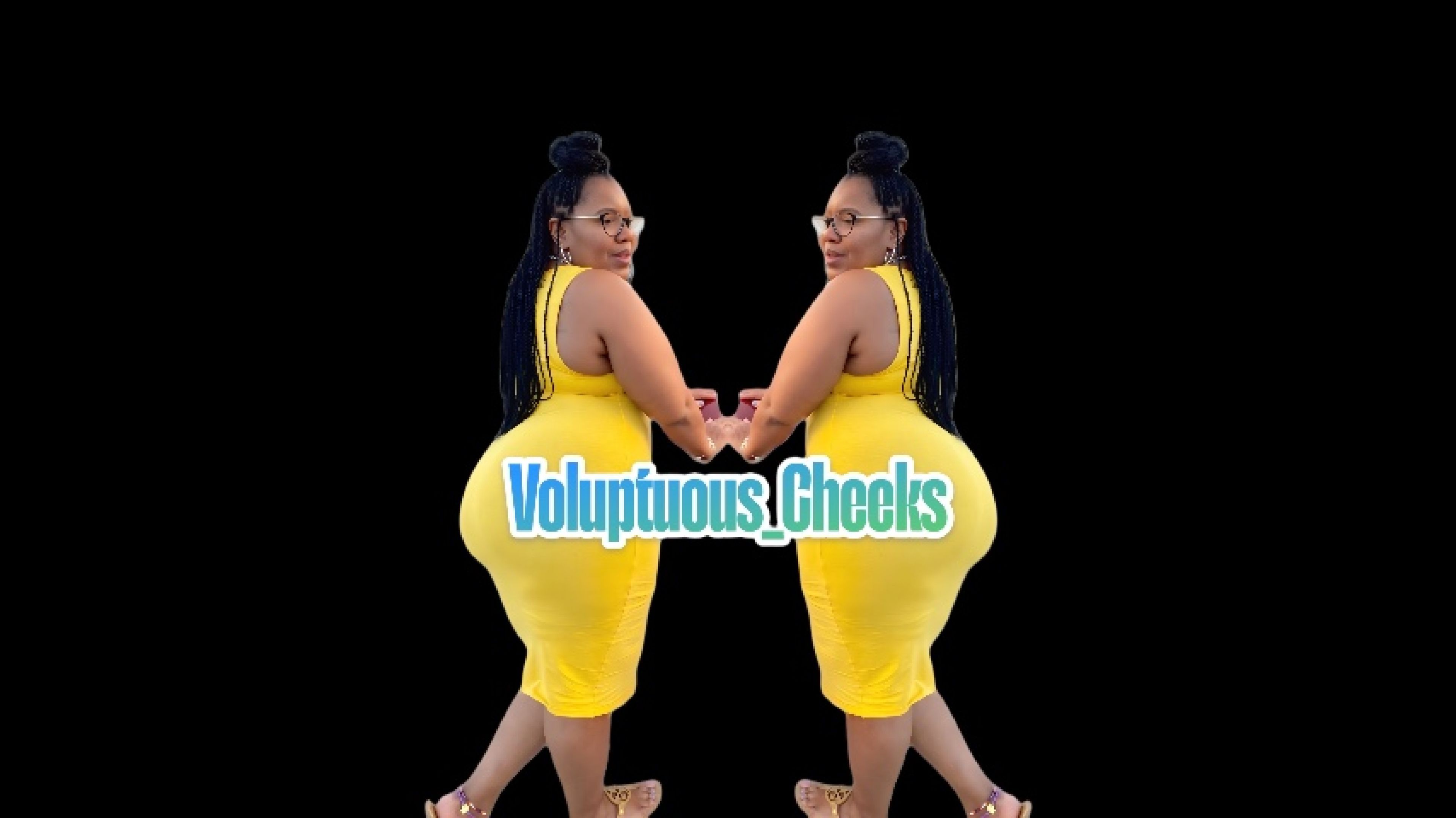 Cheeks In RED We Broke The Bed