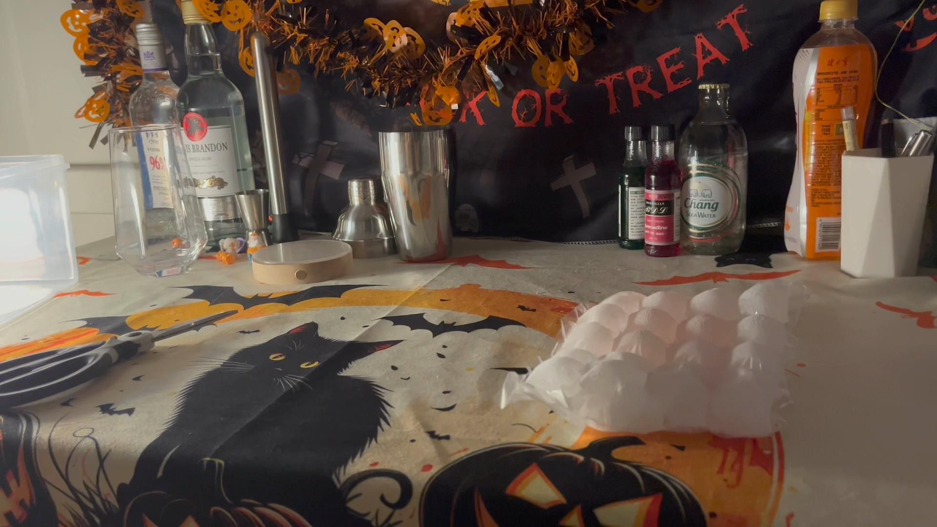 Messy cocktail night watch my feet in action