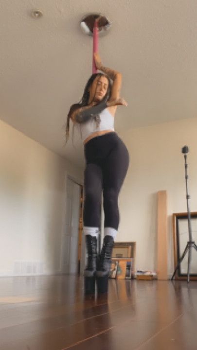 Tight Clothes and Pole Spins