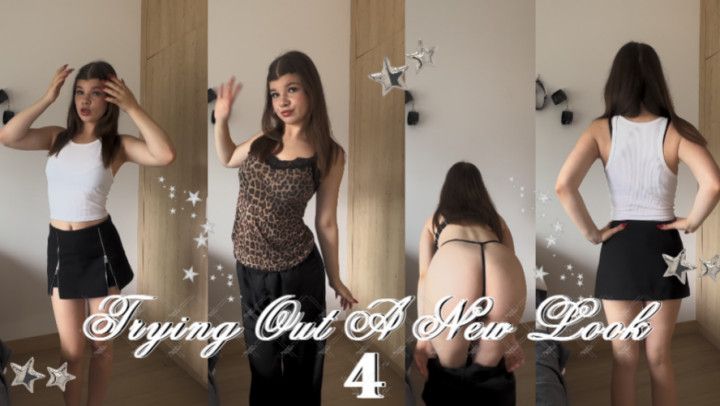 Trying out a new look 4