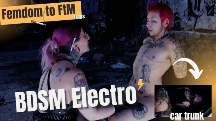 BDSM Femdom &amp; FtM Electro Play