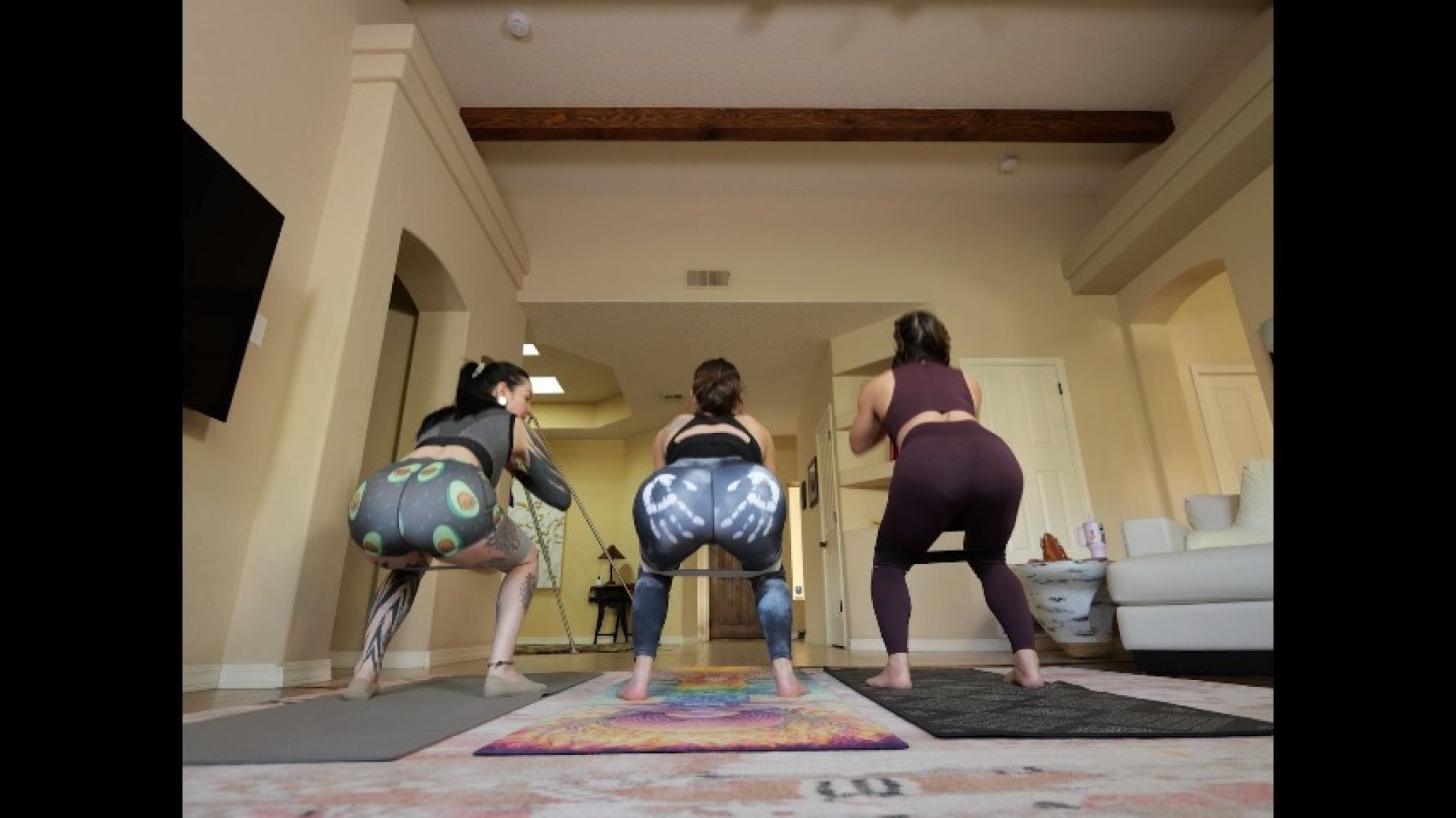 Squat Cam Slow-Mo with Nina TKO, Ciren Verde, &amp; MagxNumb