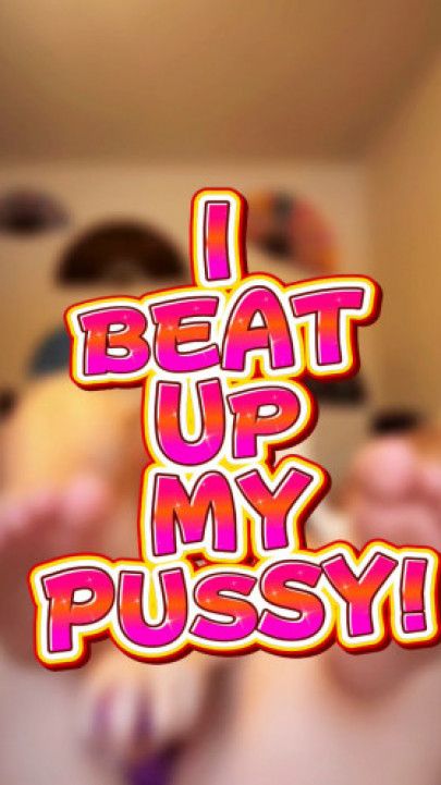 Freshly Shaved Pussy and Masturbation