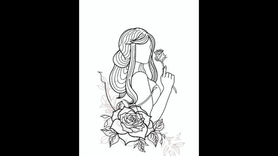 SFW drawing of myself again