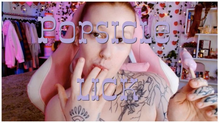 Popsicle lick