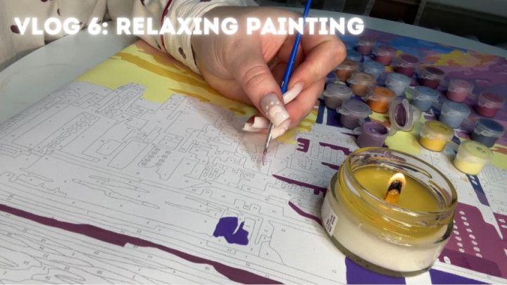VLOG 6: relaxing painting