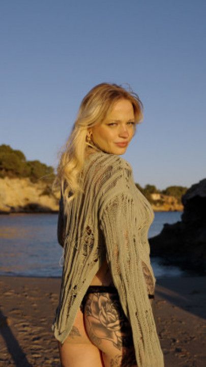 Caressed by the Sunset