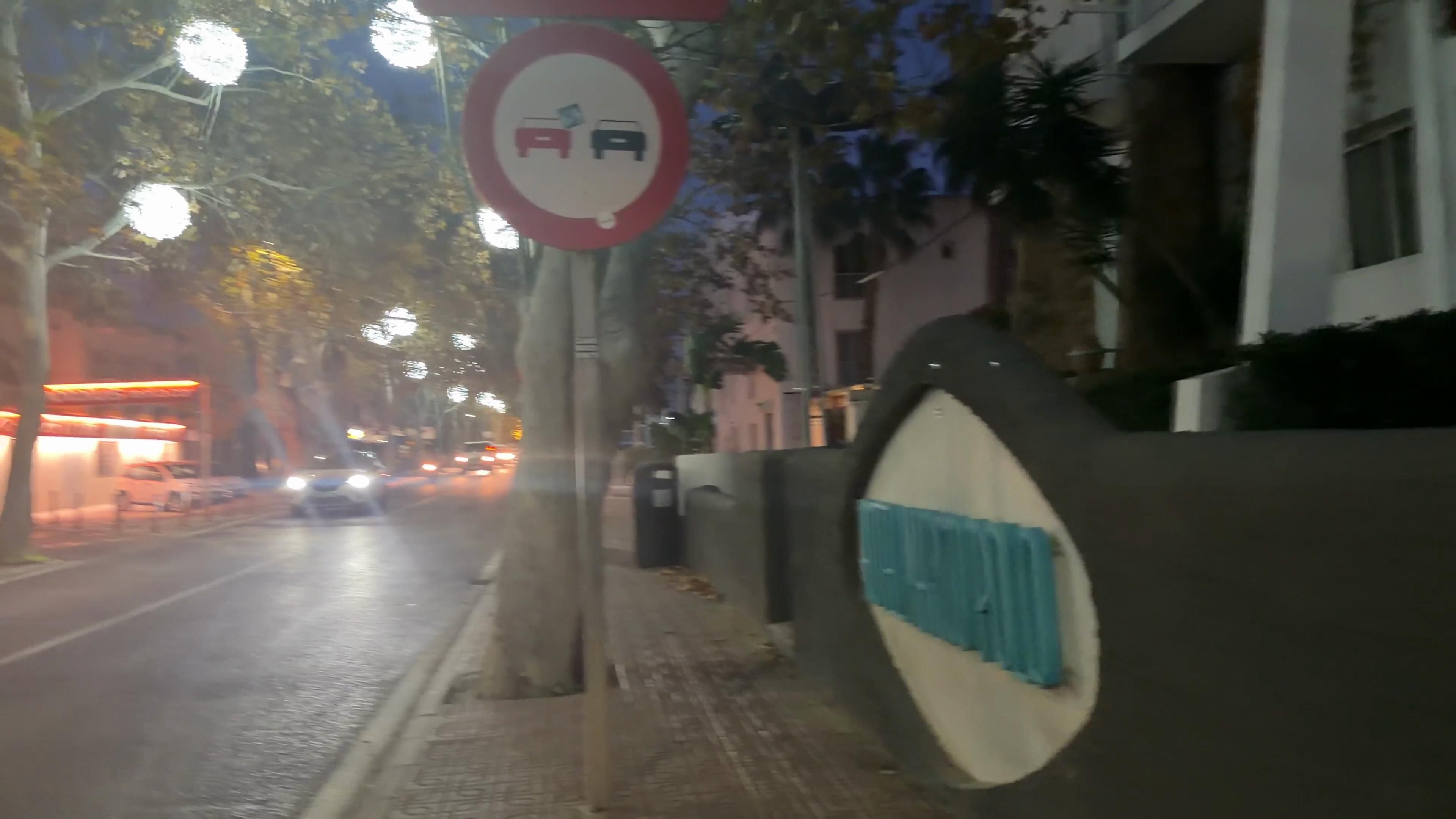 Walking in san Antonio