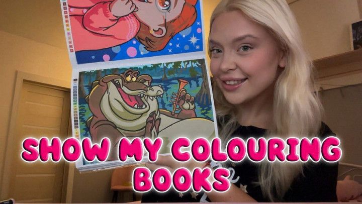 Show my colouring books