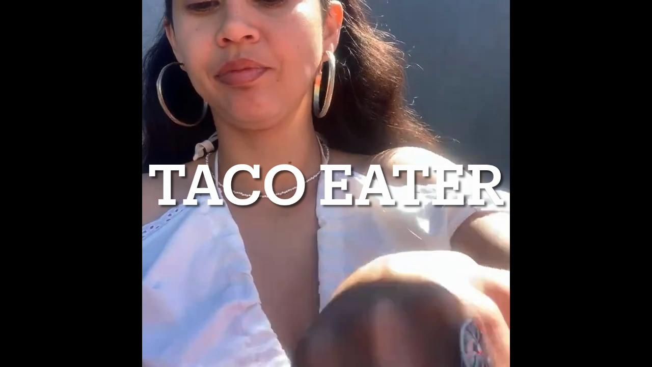 SFW Taco eater