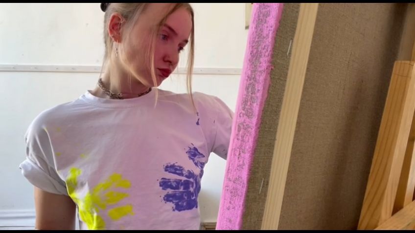 Watch Me Make Another Artwork