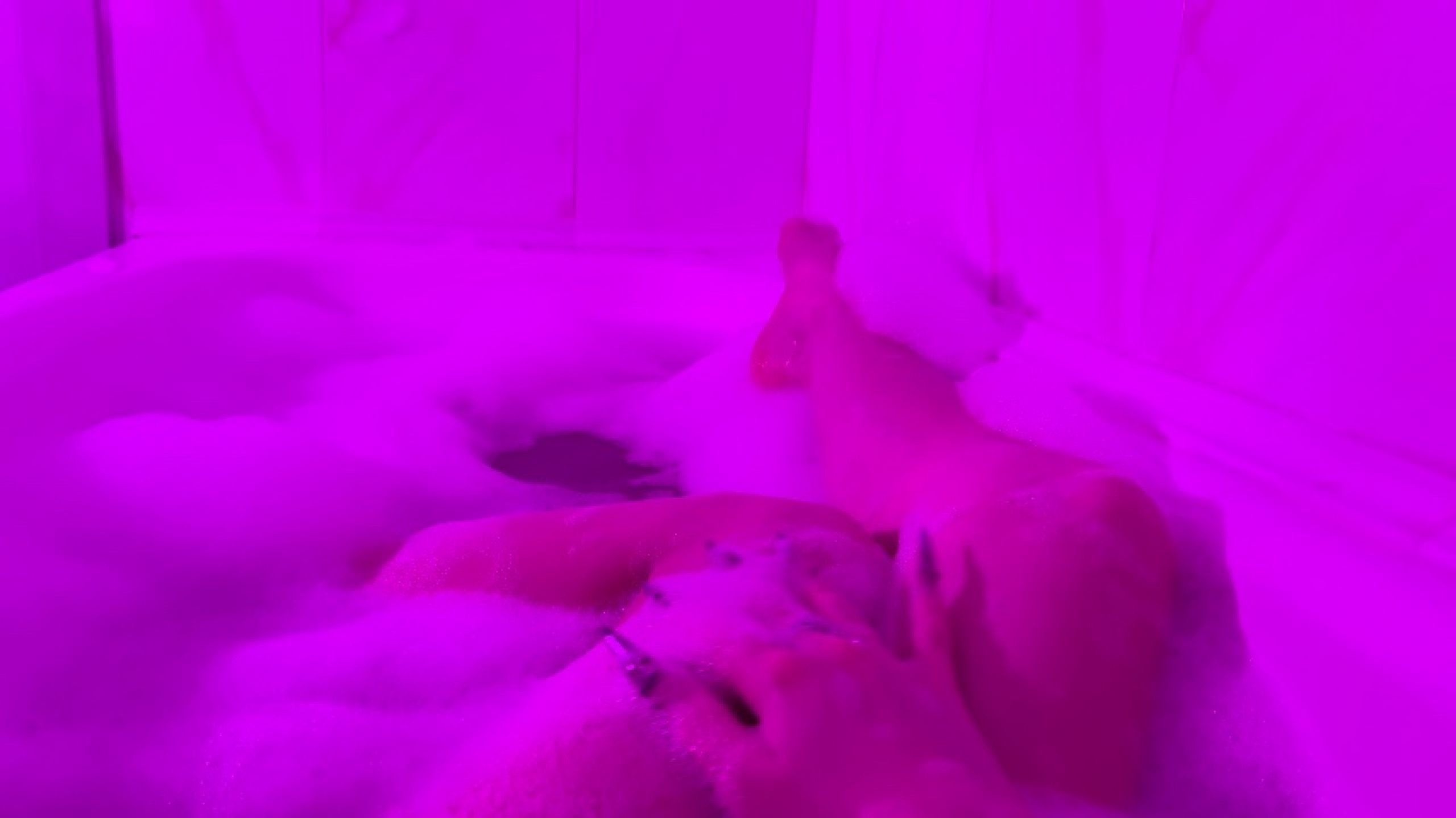 my POV taking a bath