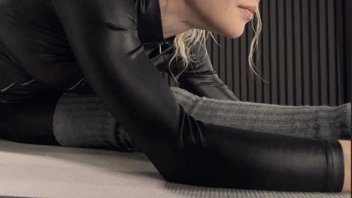 Evening Stretching Routine Slow Relaxing Flexibility ASMR