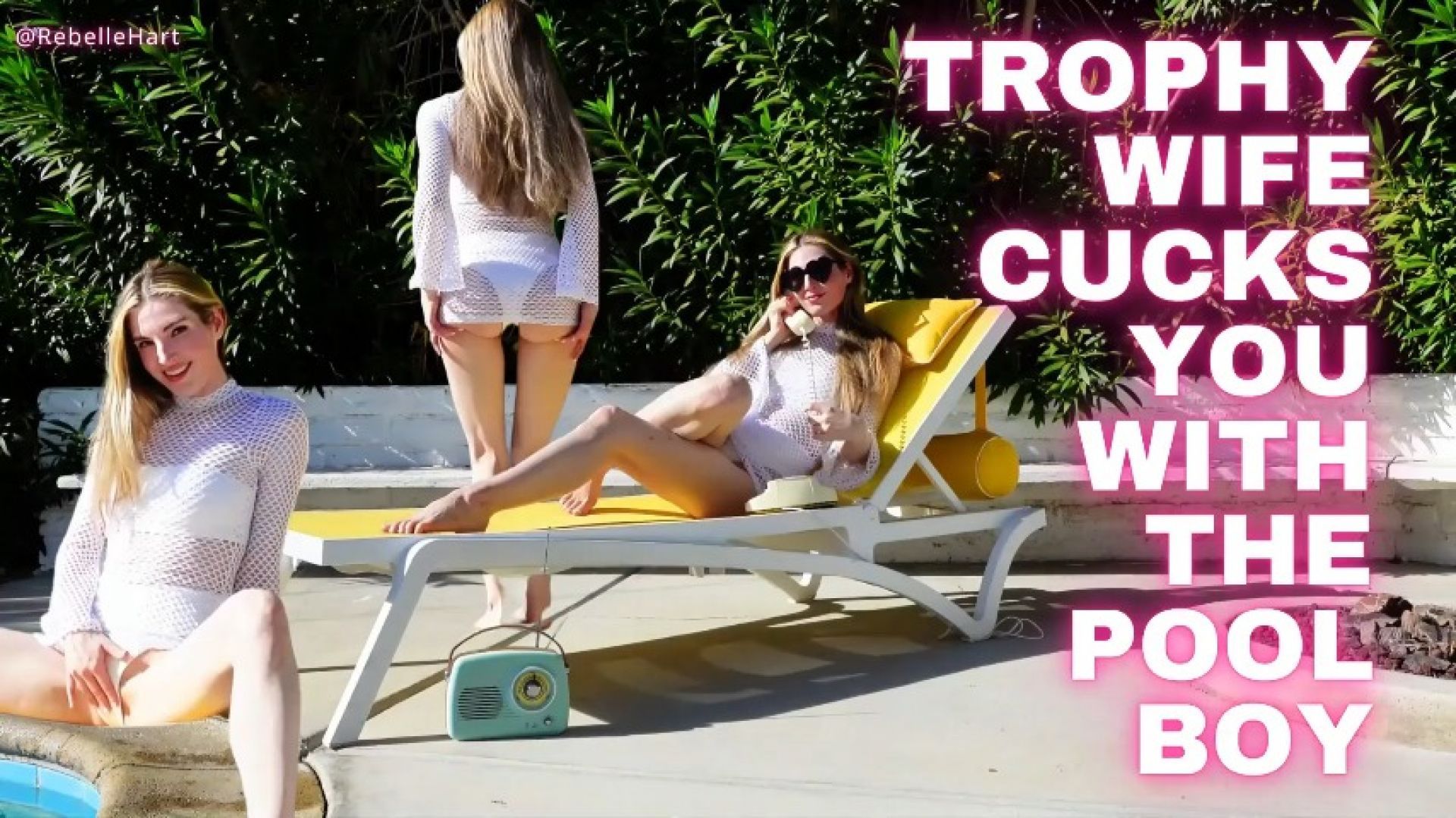 Trophy Wife Cucks You with the Pool Boy - Cruel Cuckolding
